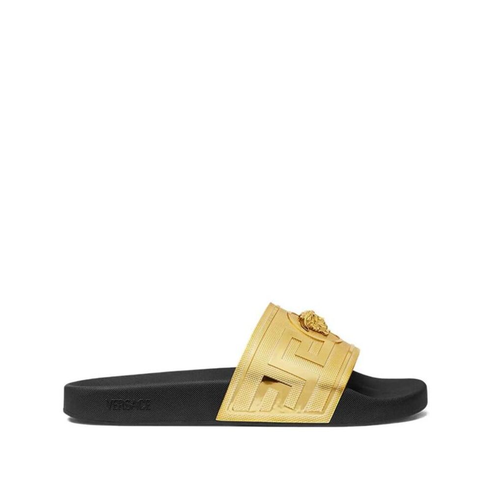 Versace Men La Medusa Rubber Slides